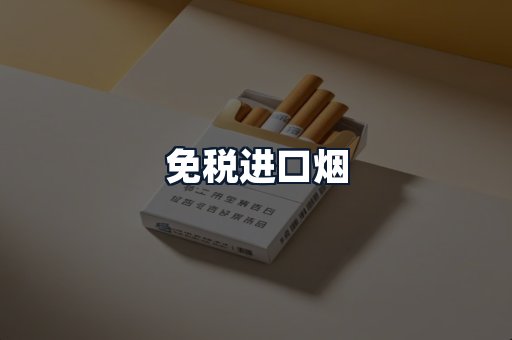 免税进口烟